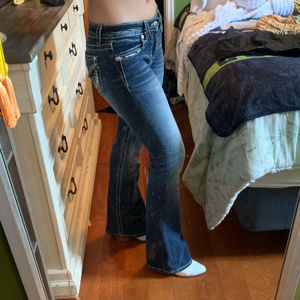 NWOT Flare Miss Me